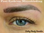Microblading for eyebrows