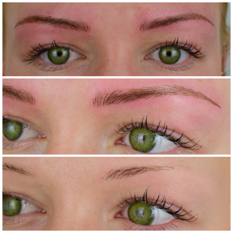 Microblading thin brows